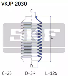 Фото VKJP2030 Комплект пыльника SKF {forloop.counter}}